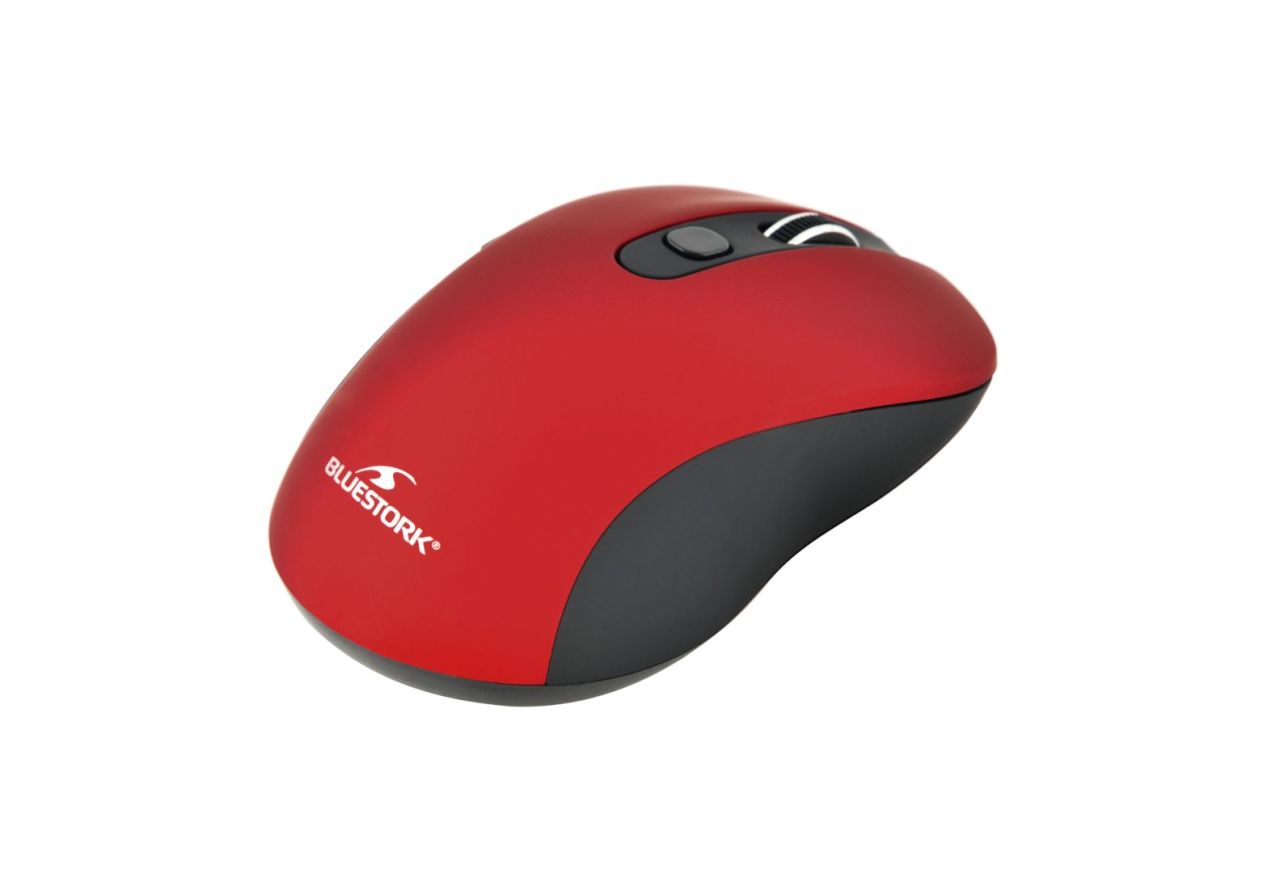 Bluestork Office 60 Wireless Mouse Red