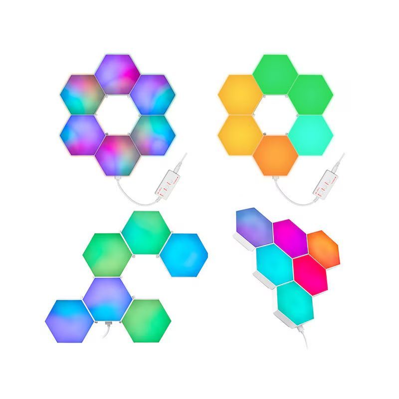 Tracer Ambience Smart Hexagon RGB Lamp White