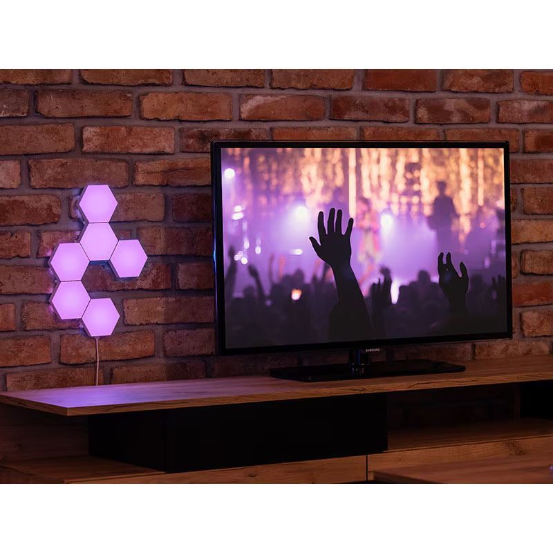 Tracer Ambience Smart Hexagon RGB Lamp White