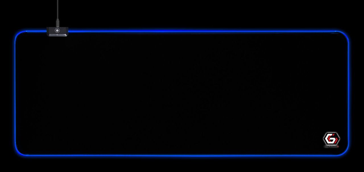 Gembird MP-GAMELED-L Gaming with LED light effect Large Egérpad Gembird MP-GAMELED-L Gaming with LED light effect Large Egérpad