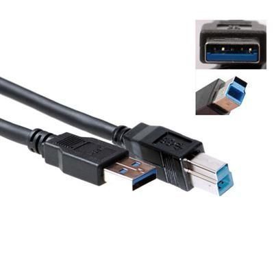 ACT USB 3.0 A male to USB B male 5m Black ACT USB 3.0 A male to USB B male 5m Black