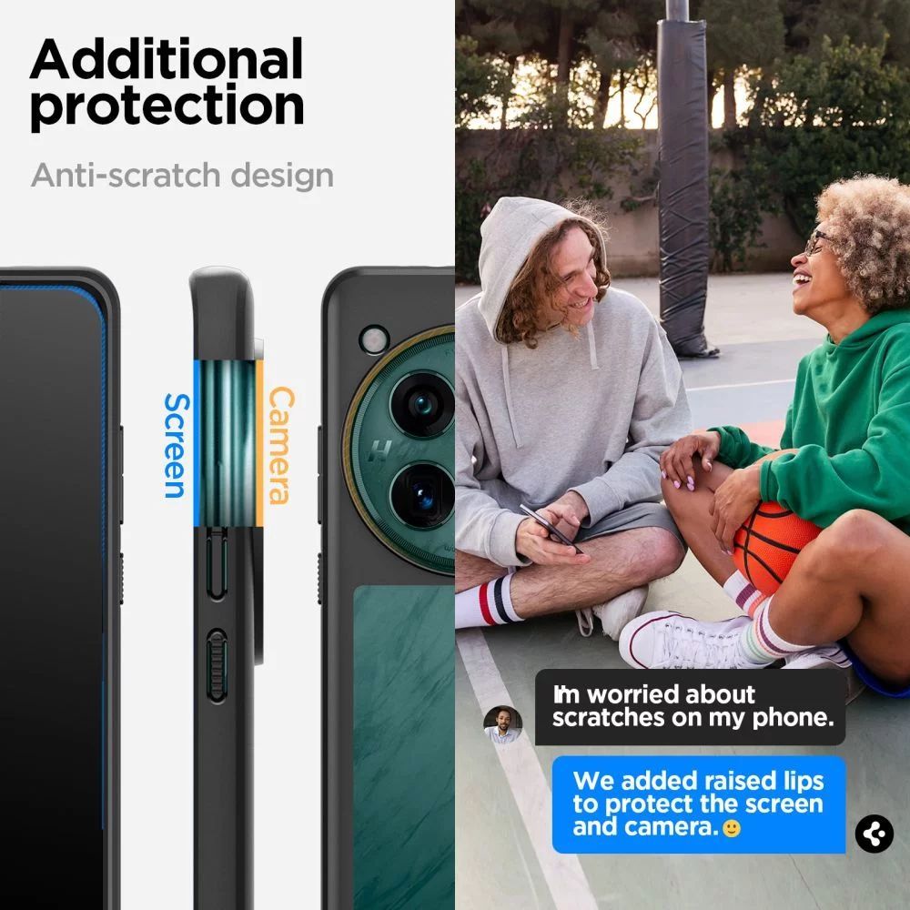 Spigen Ultra Hybrid OnePlus 12 Matte Black Spigen Ultra Hybrid OnePlus 12 Matte Black