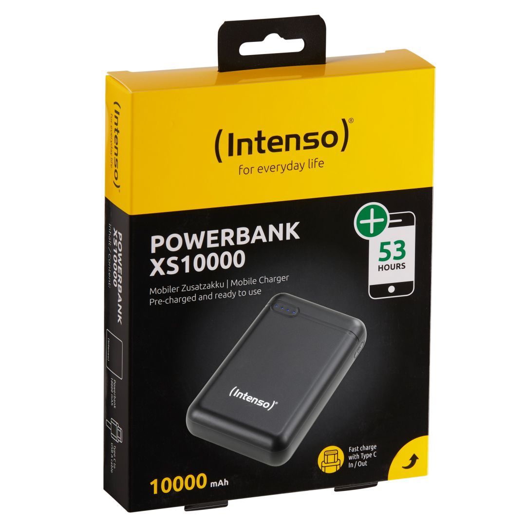 Intenso XS10000 10000mAh PowerBank Black