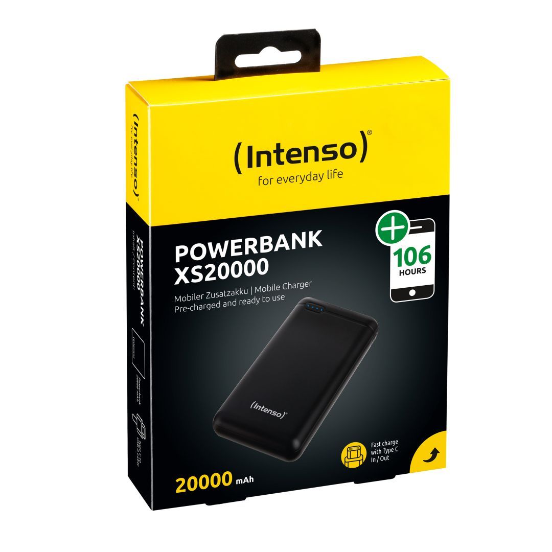 Intenso XS20000 20000mAh PowerBank Black