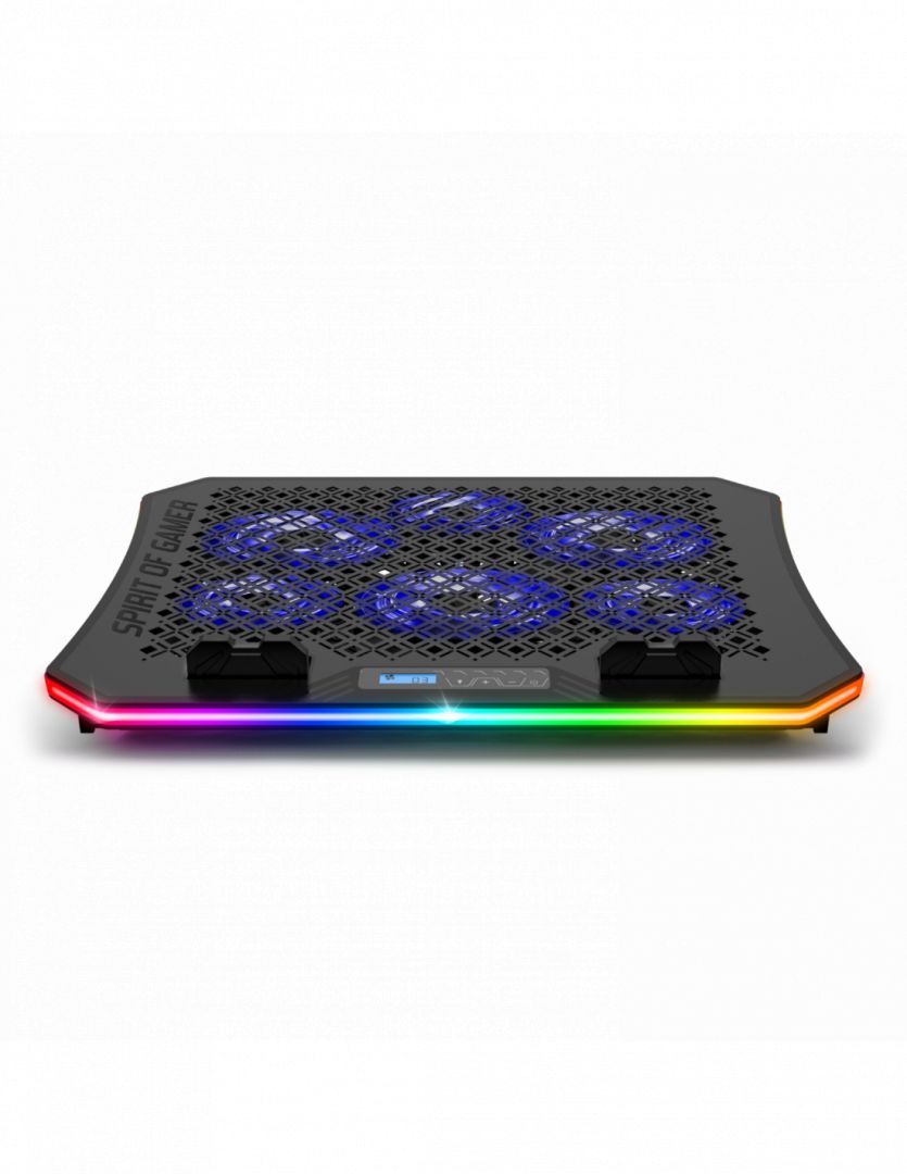 Spirit Of Gamer AirBlade 1200 RGB Notebook cooler Black