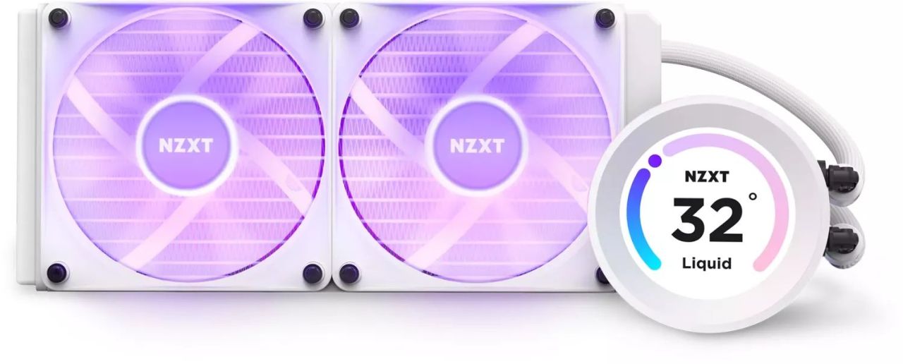 NZXT Kraken Elite 240 RGB White