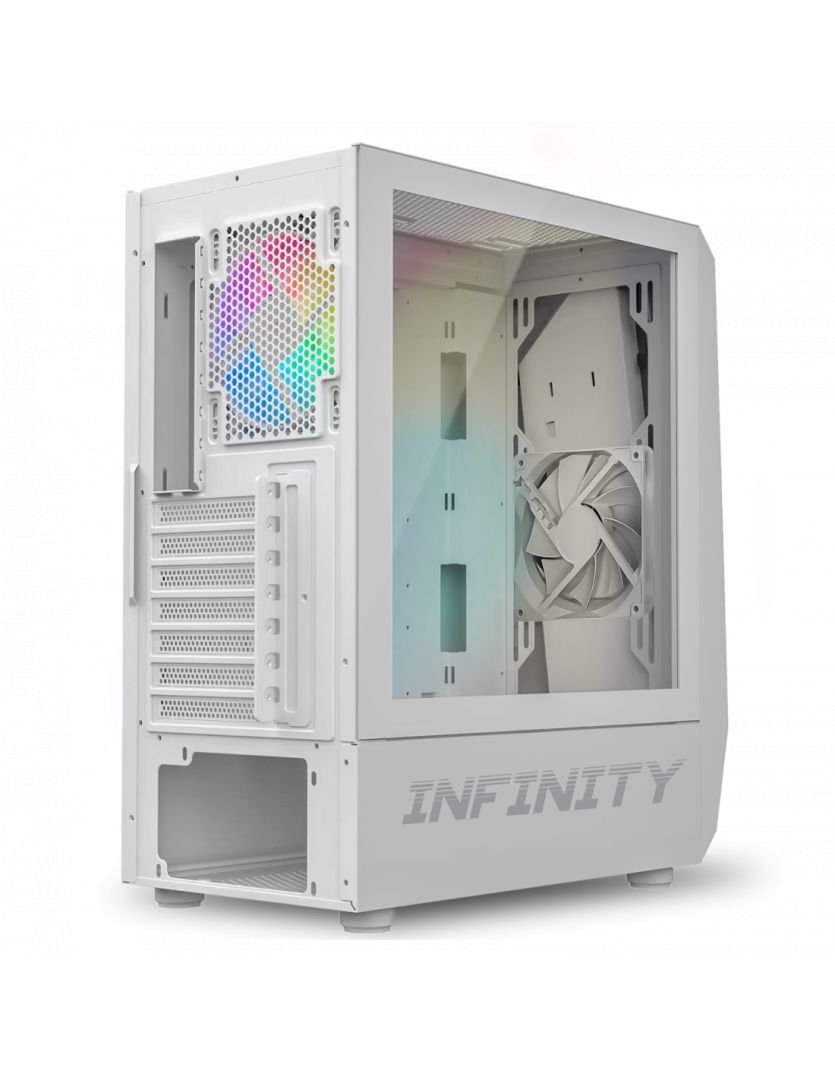 Spirit Of Gamer Intinity Dark Tempered Glass White