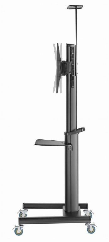 Gembird TVS-70T-02 Aluminum TV floor stand with caster wheels 37"-70" Black Gembird TVS-70T-02 Aluminum TV floor stand with caster wheels 37"-70" Black