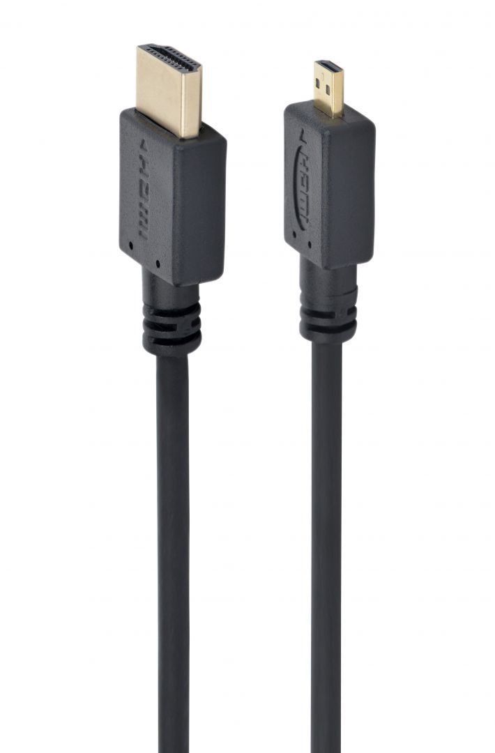 Gembird CC-HDMID-6 microHDMI to HDMI 2.0 cable 1,8m Black