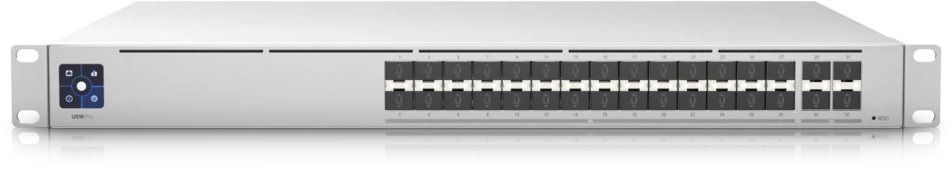 Ubiquiti UniFi USW-Pro-Aggregation 28xSFP+ 4xSFP28 port L3 managed switch Ubiquiti UniFi USW-Pro-Aggregation 28xSFP+ 4xSFP28 port L3 managed switch