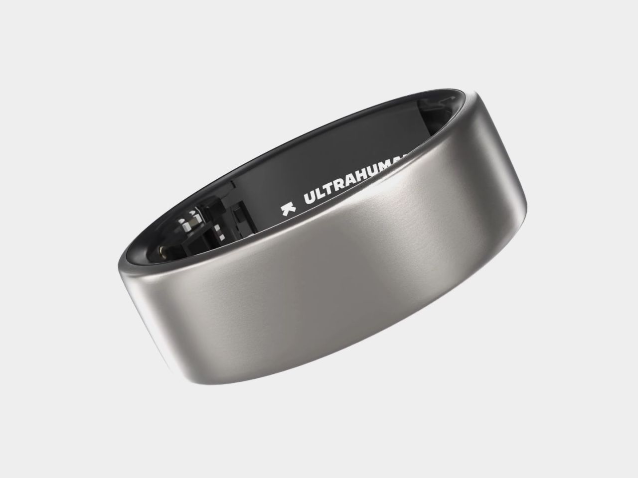 Ultrahuman Ring Air Raw Titanium