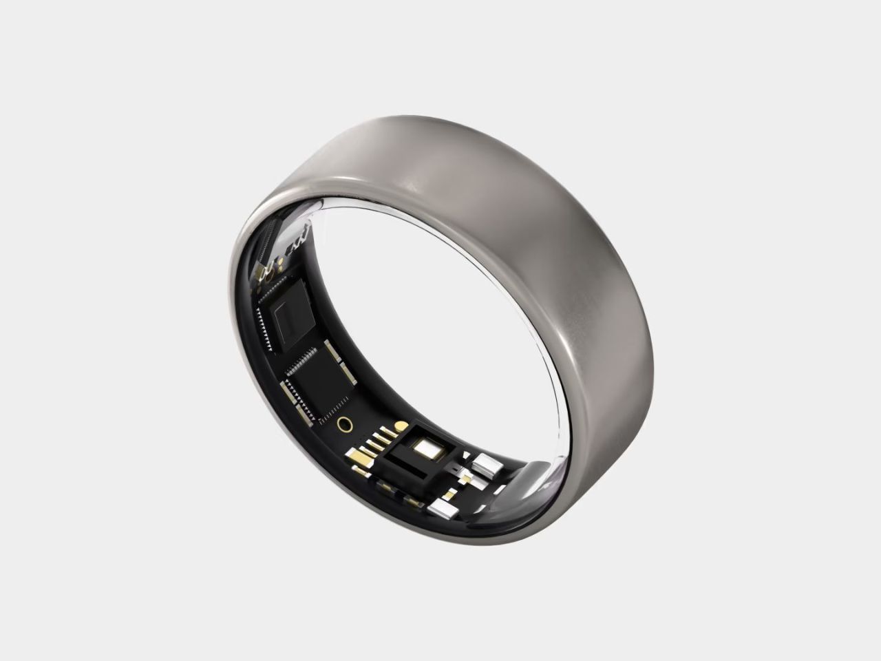 Ultrahuman Ring Air Raw Titanium