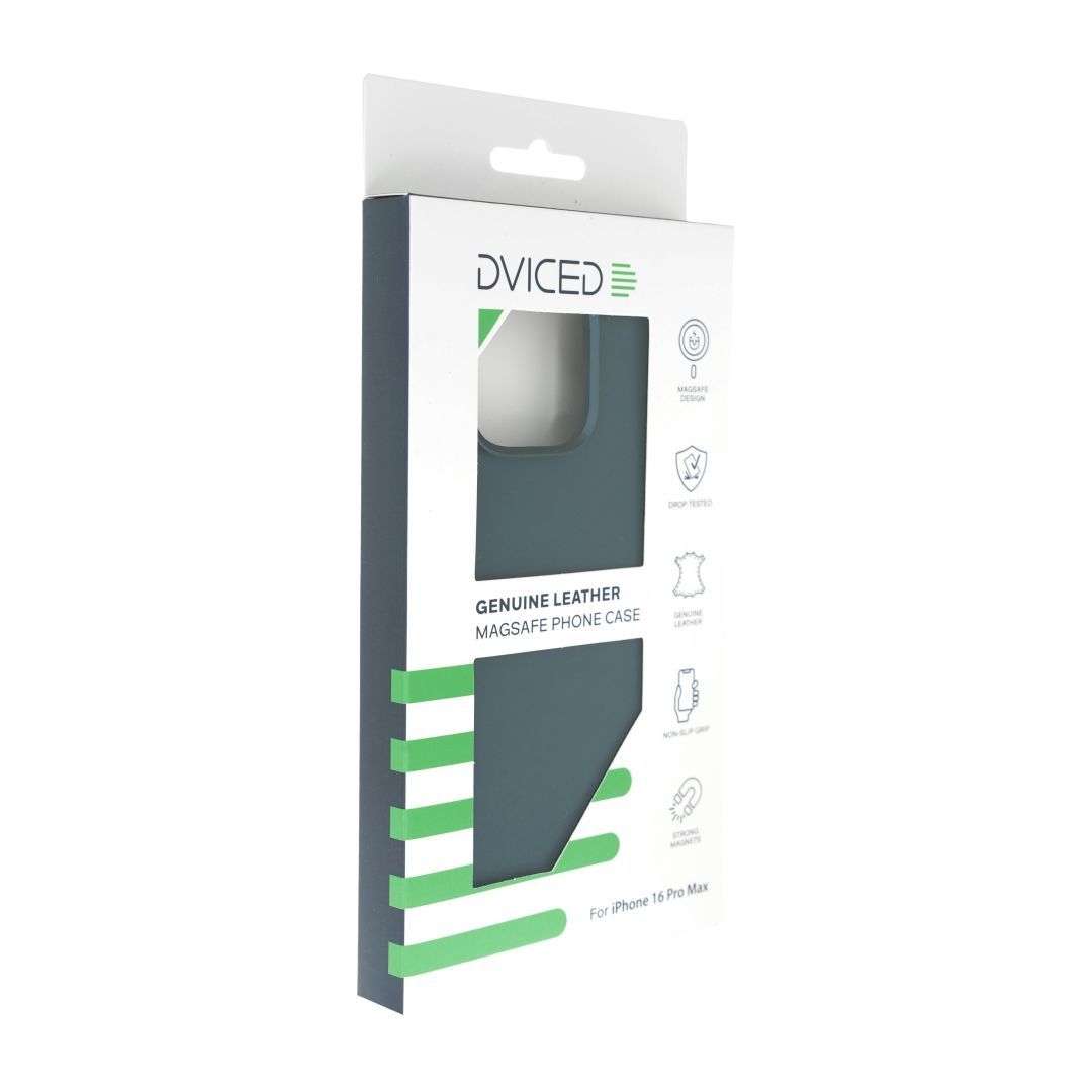 Dviced Leather case with magsafe for iPhone 16 Pro Max Blue Dviced Leather case with magsafe for iPhone 16 Pro Max Blue