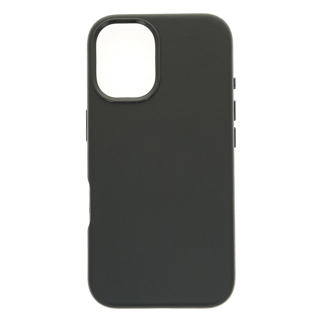 Dviced Leather case with magsafe for iPhone 16 Black Dviced Leather case with magsafe for iPhone 16 Black