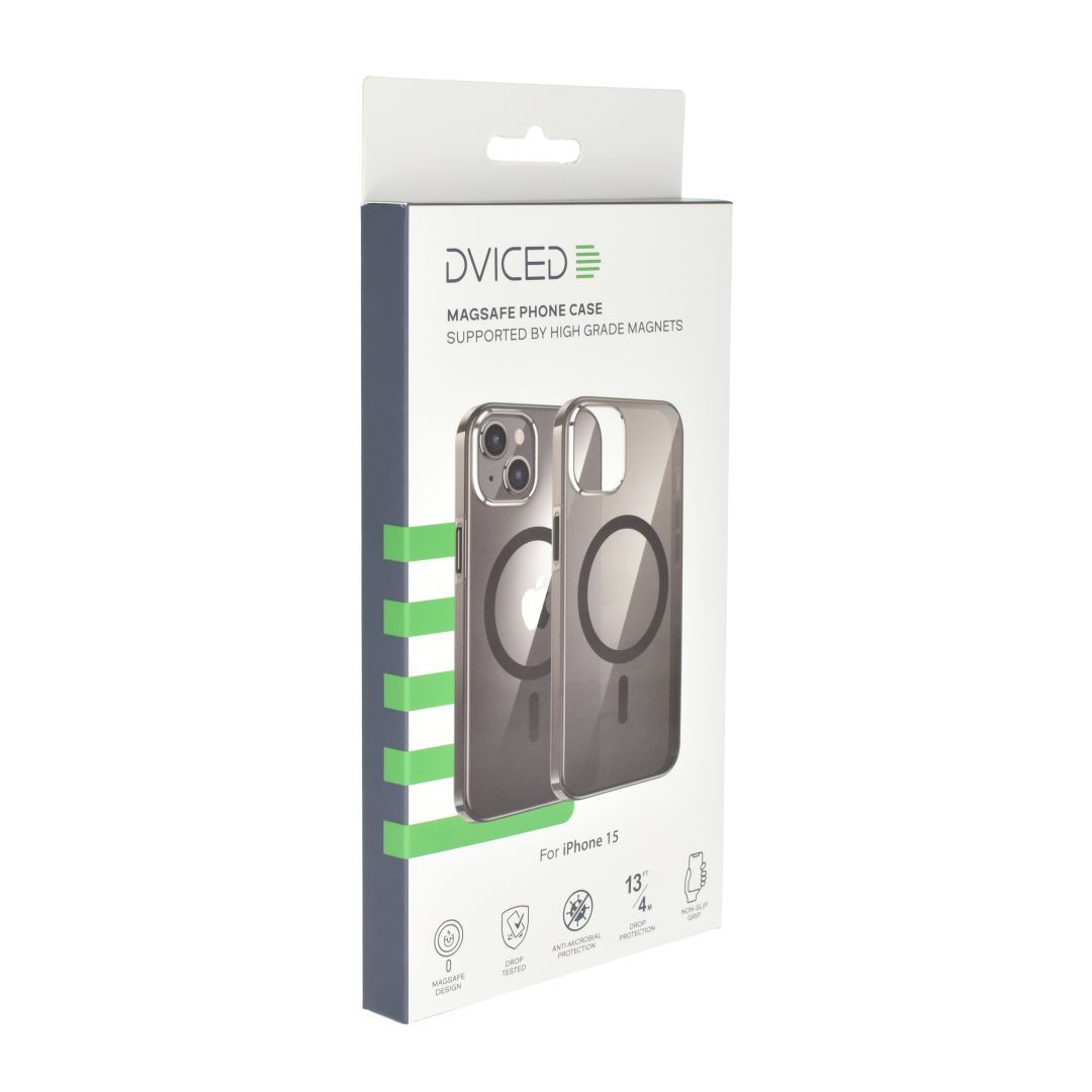 Dviced Magsafe iPhone 15 Clear case Black Dviced Magsafe iPhone 15 Clear case Black