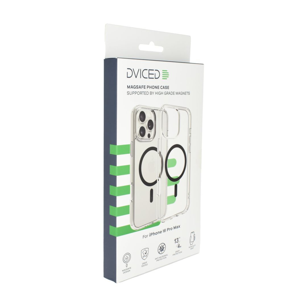 Dviced Magsafe iPhone 16 Pro Max clear case Black Dviced Magsafe iPhone 16 Pro Max clear case Black