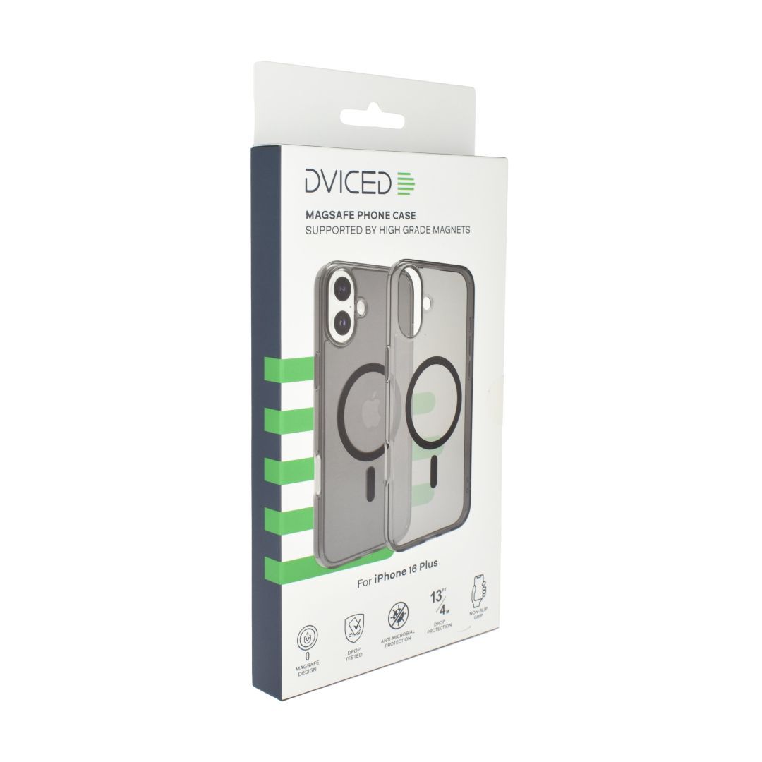Dviced Magsafe iPhone 16 Plus smoke case Black Dviced Magsafe iPhone 16 Plus smoke case Black