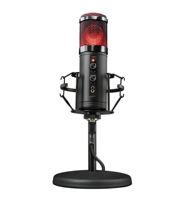 Trust GXT 256 Exxo USB Streaming Microphone Black