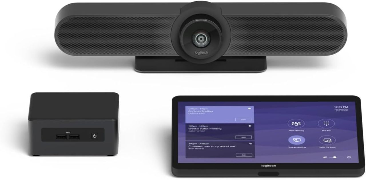 Logitech Compatible with Microsoft Teams Small Rooms