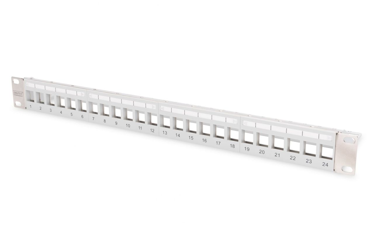 Digitus 24-port Patch Panel 1U Grey