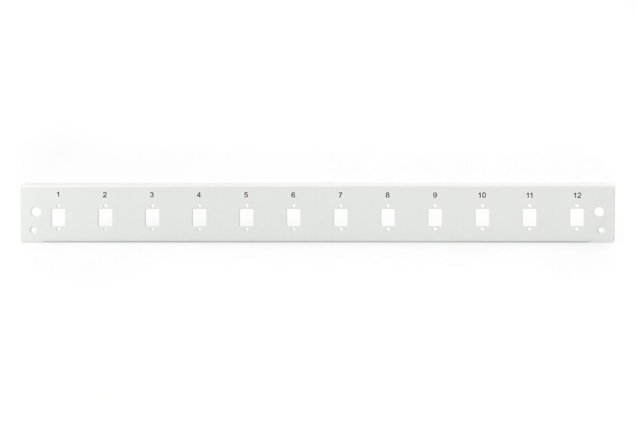 Digitus 12-port Patch Panel 1U Grey