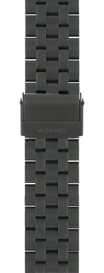 Withings Engineer Metal Link Wristband 20mm Slate Grey