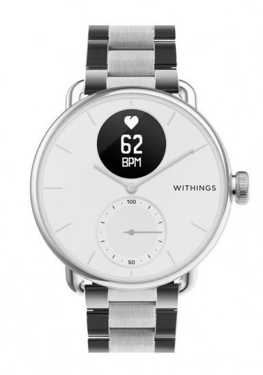 Withings Oyster Metal Link Wristband 18mm Silver