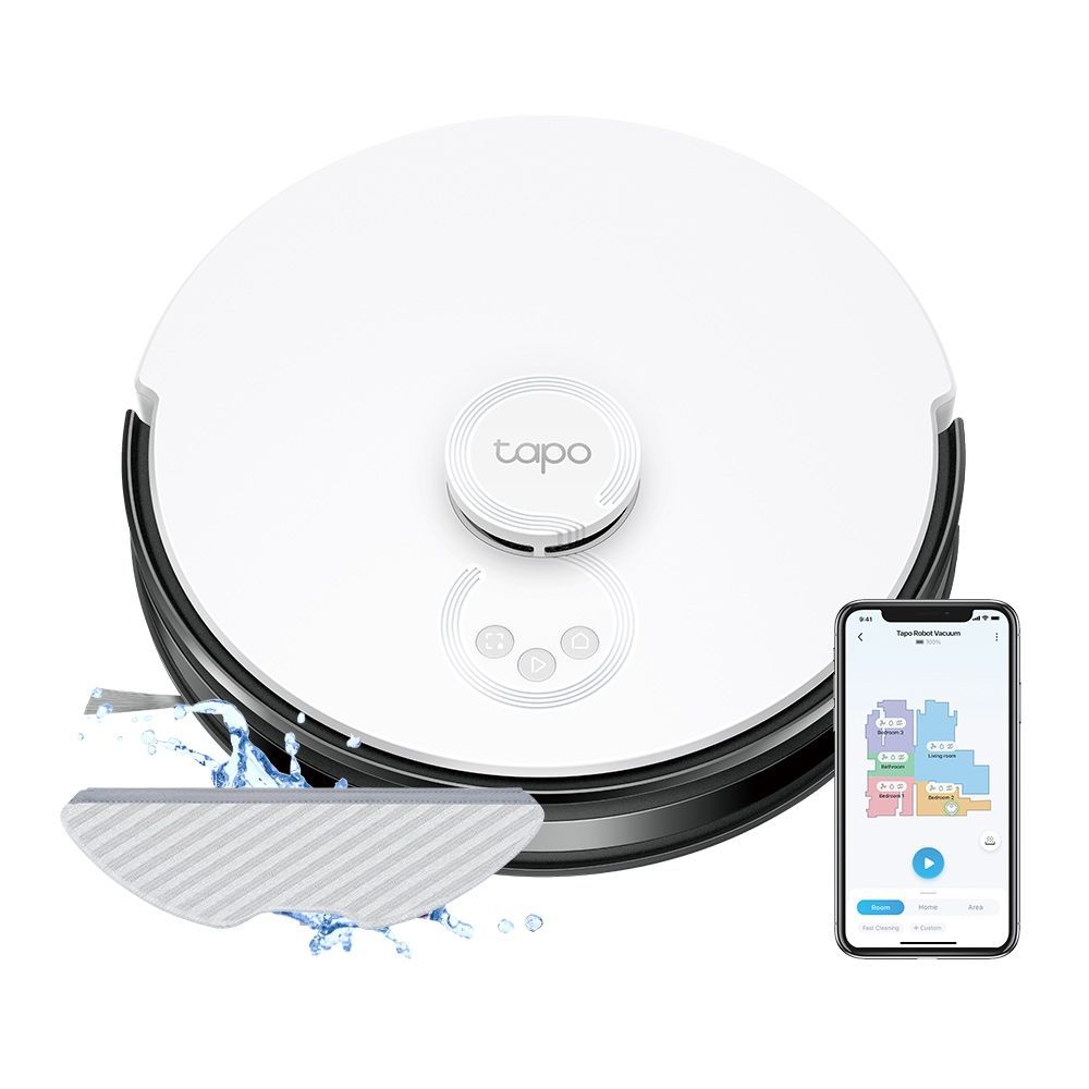 TP-Link Tapo RV30 LiDAR Navigation Robot Vacuum & Mop TP-Link Tapo RV30 LiDAR Navigation Robot Vacuum & Mop