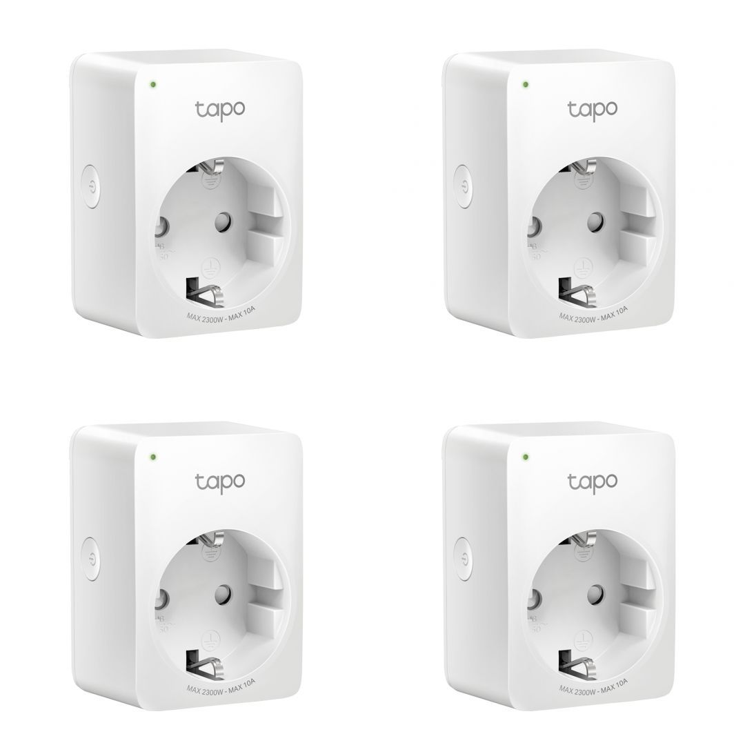 TP-Link Tapo P100 Mini Smart Wi-Fi Socket (4-pack)