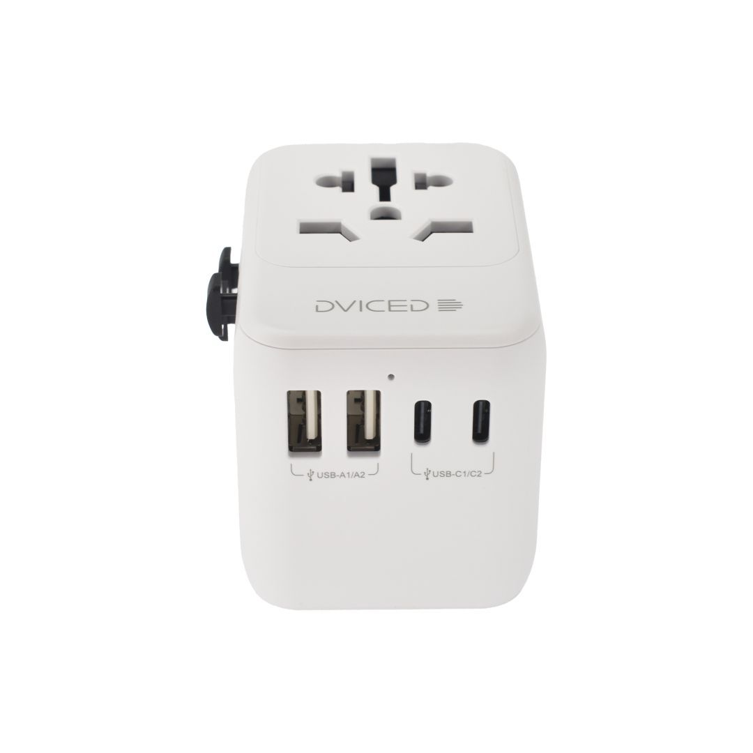 Dviced Universal Travel Adapter 28W White