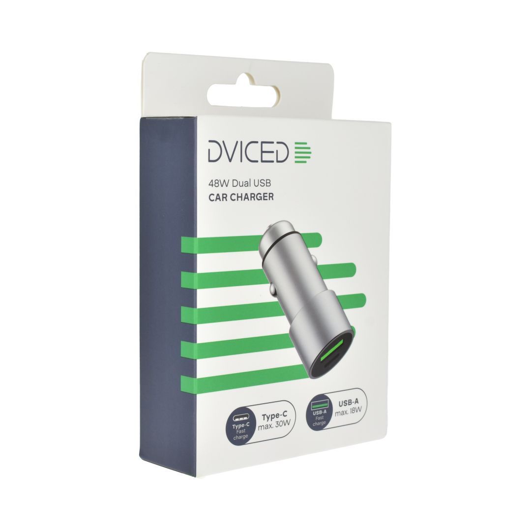 Dviced Car charger dual USB 48W Metal Dviced Car charger dual USB 48W Metal