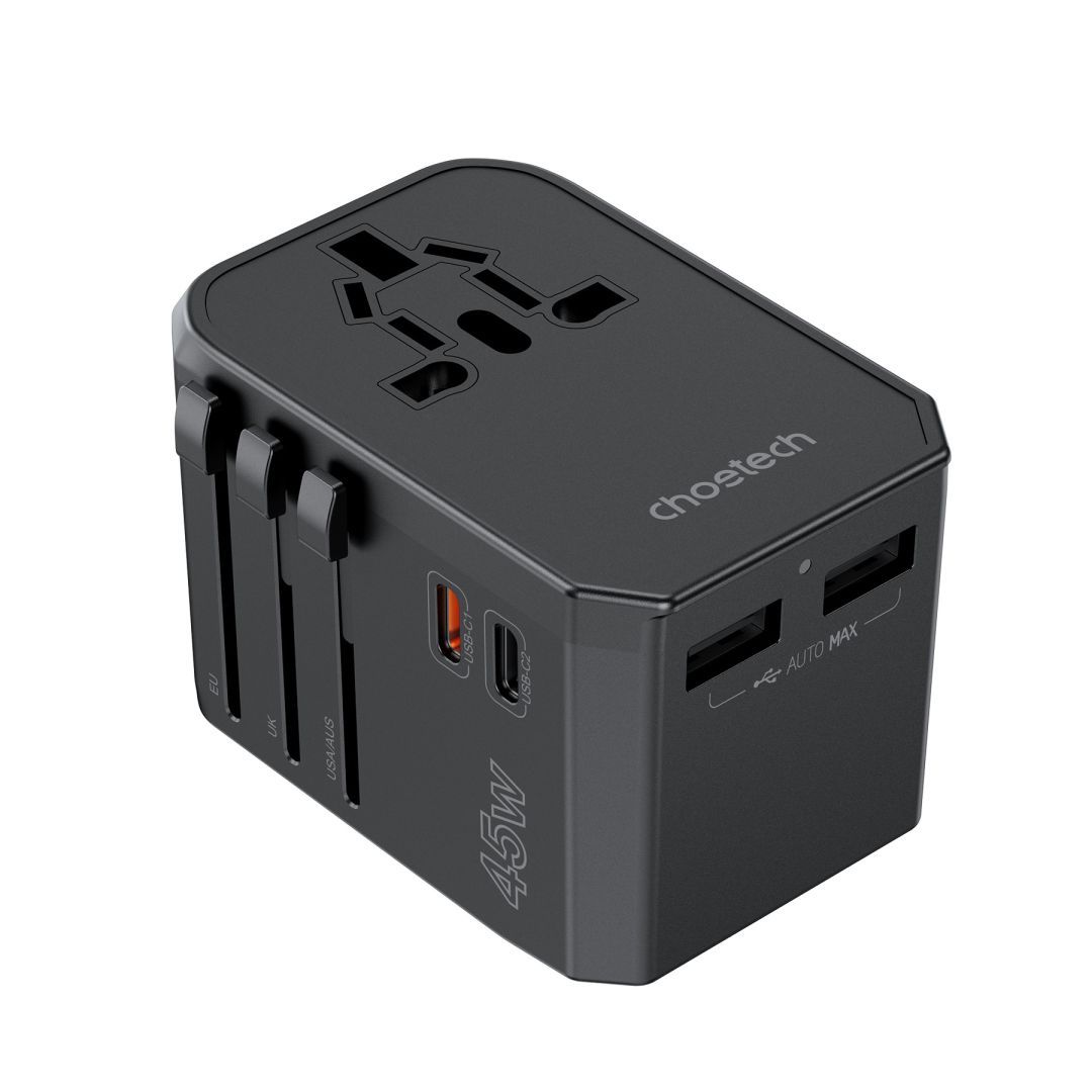 Choetech PD6045 Travel Charger Black