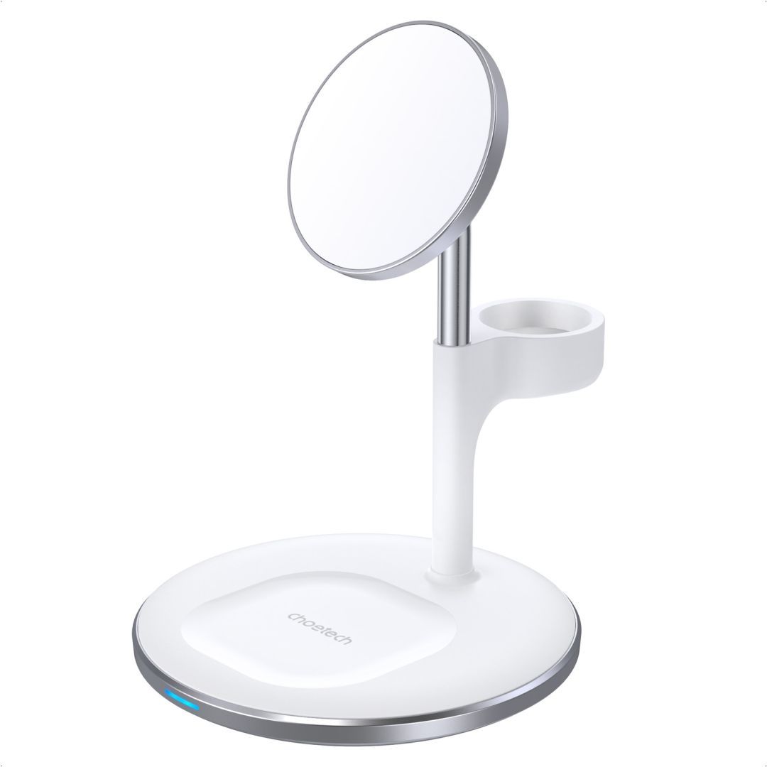 Choetech T586-F 3in1 Wireless Charger White