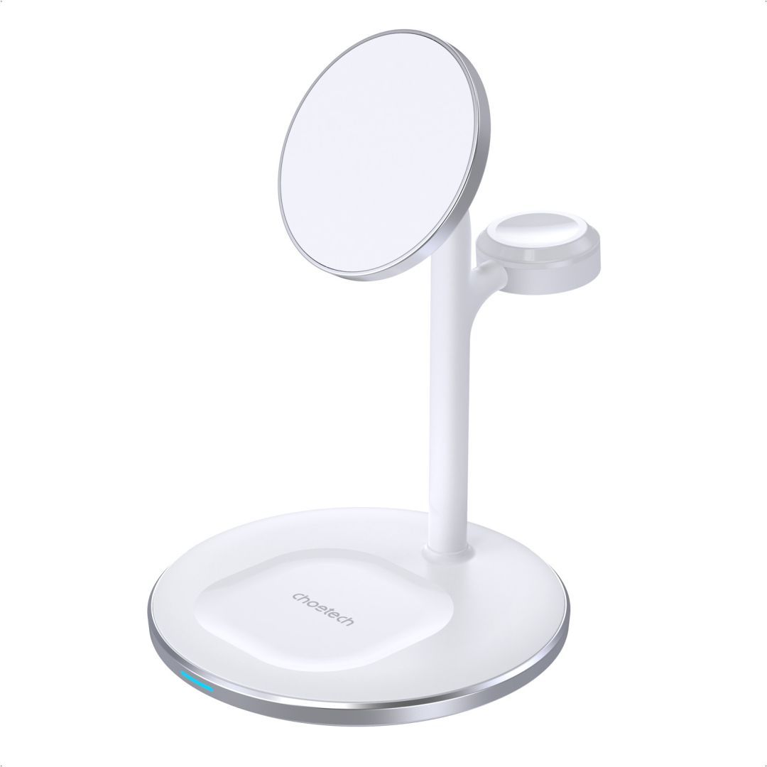 Choetech T585-F 3in1 Wireless Charger White