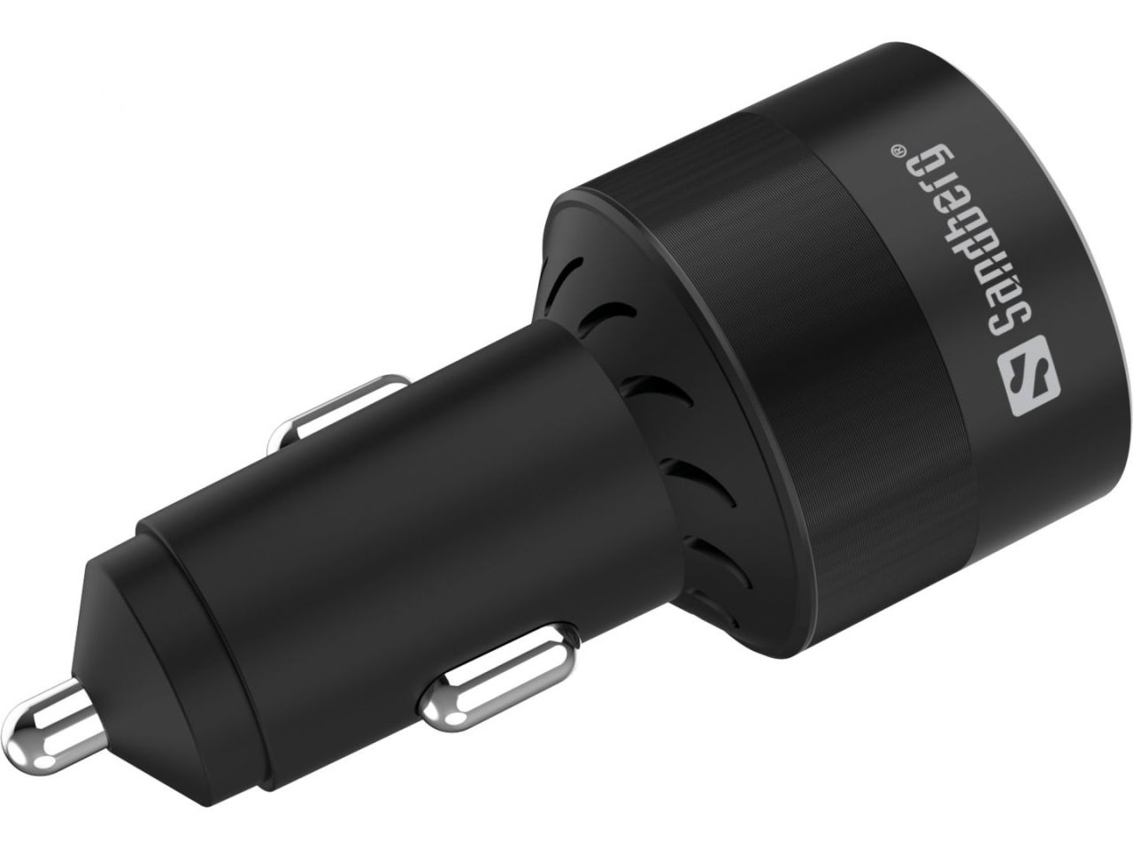 Sandberg Car Charger 3in1 130W USB-C PD Black