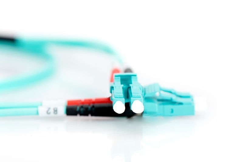 Digitus DK-2533-01/3 száloptikás kábel 1 M LC I-VH OM3 Blue Digitus DK-2533-01/3 száloptikás kábel 1 M LC I-VH OM3 Blue