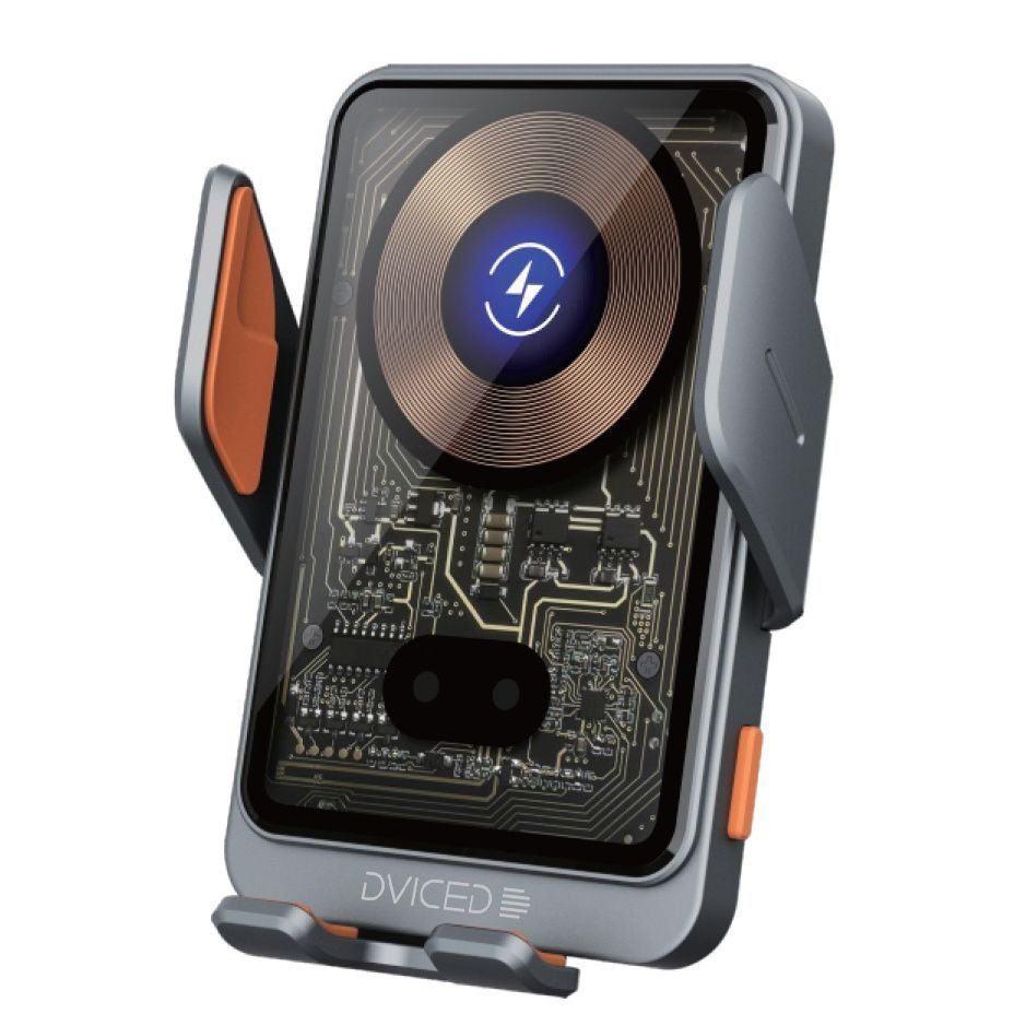 Dviced Fast Charge Wireless Car Mount Charger 15W Gray Dviced Fast Charge Wireless Car Mount Charger 15W Gray