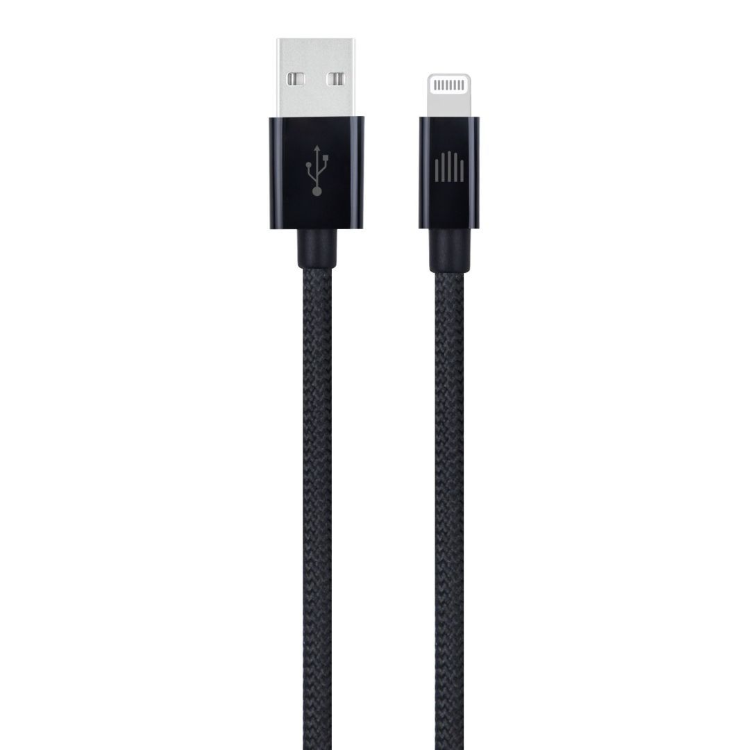 Dviced USB-A to Lightning cable 0,25m Black Dviced USB-A to Lightning cable 0,25m Black