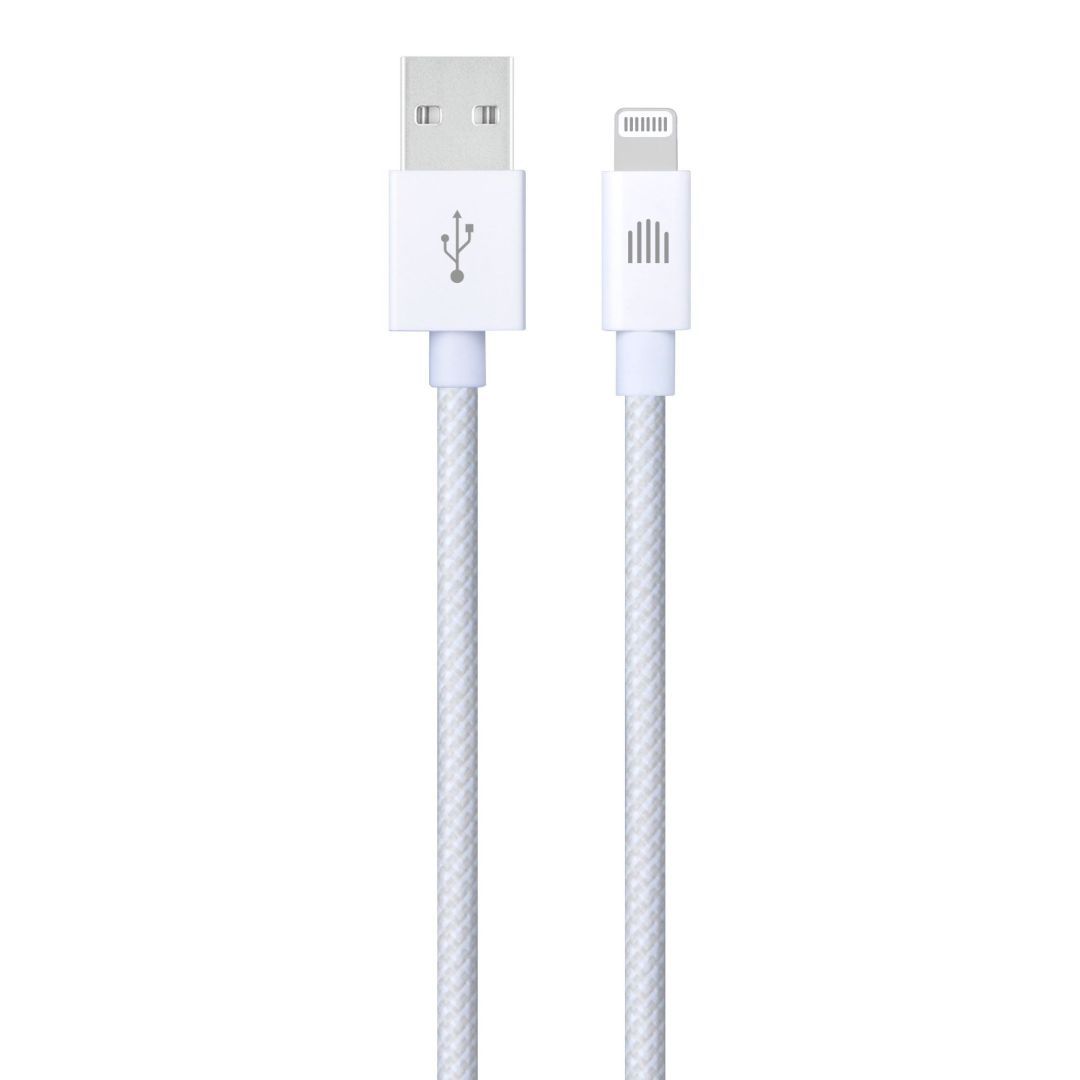 Dviced USB-A to Lightning cable 1,25m White Dviced USB-A to Lightning cable 1,25m White