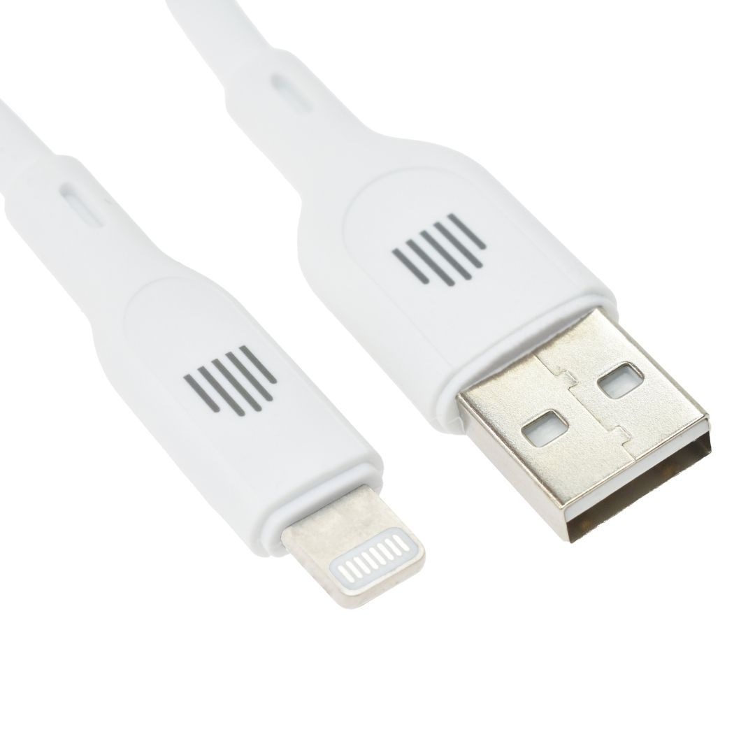 Dviced USB-A to Lightning cable 1,25m White Dviced USB-A to Lightning cable 1,25m White
