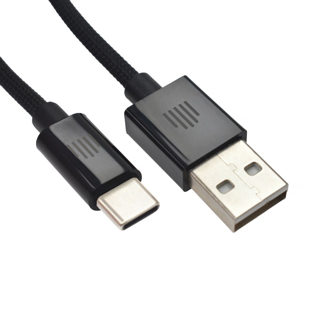 Dviced USB-A to USB-C cable 1,25m Black Dviced USB-A to USB-C cable 1,25m Black