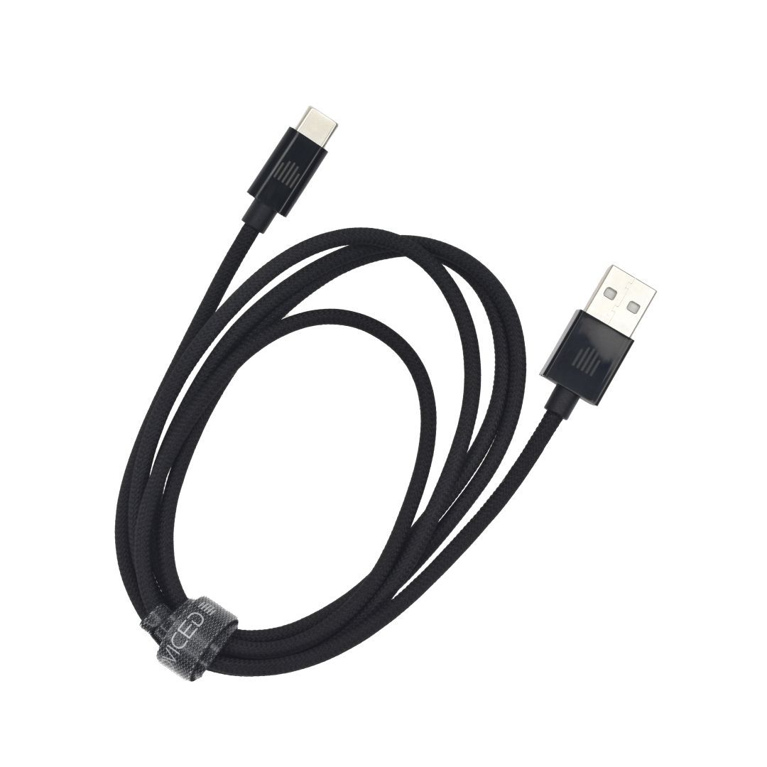 Dviced USB-A to USB-C cable 1,25m Black Dviced USB-A to USB-C cable 1,25m Black