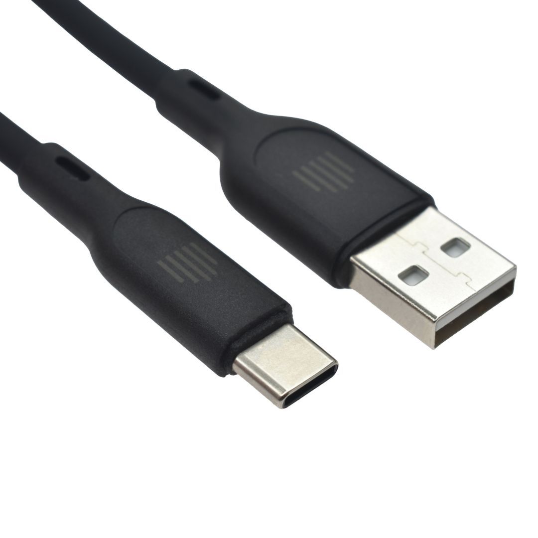 Dviced USB-A to USB-C cable 1,25m Black Dviced USB-A to USB-C cable 1,25m Black
