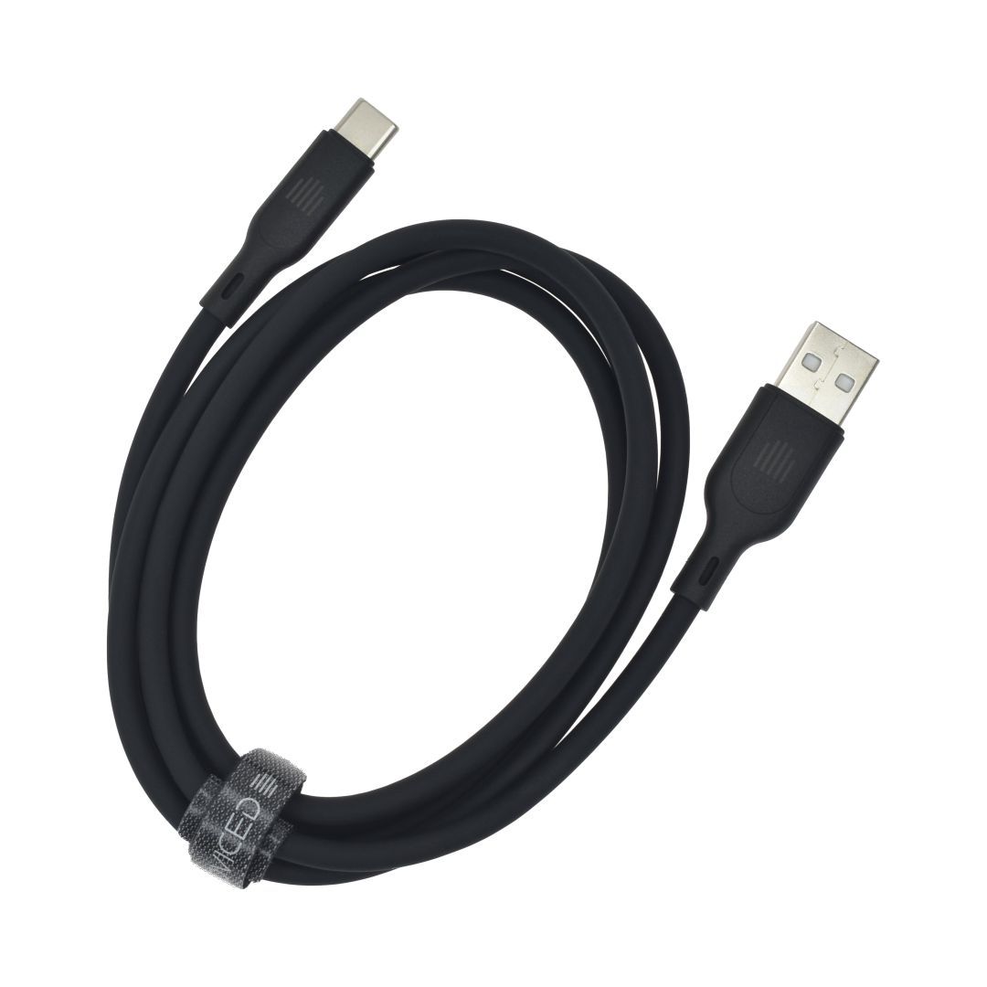 Dviced USB-A to USB-C cable 1,25m Black Dviced USB-A to USB-C cable 1,25m Black