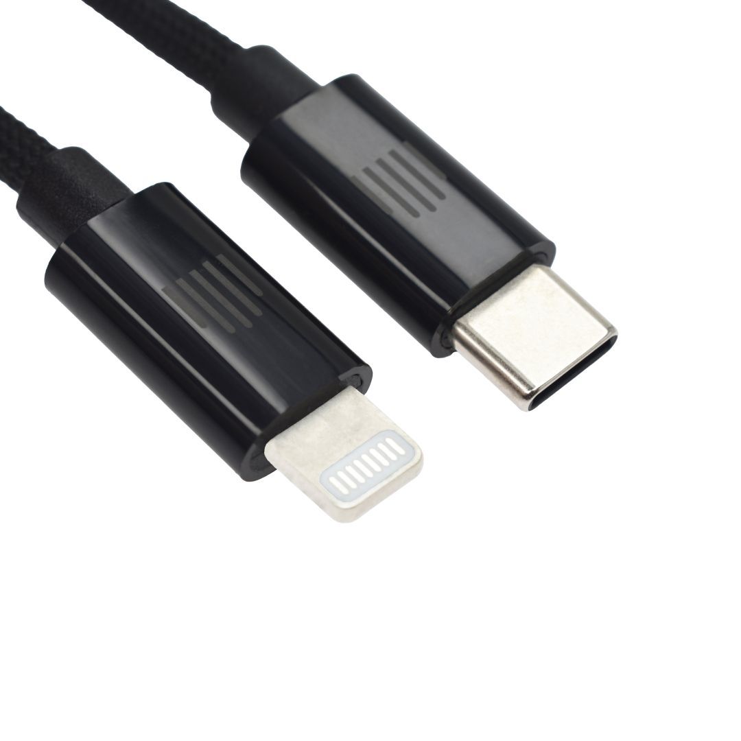 Dviced USB-C to Lightning Cable 0,25m Black Dviced USB-C to Lightning Cable 0,25m Black