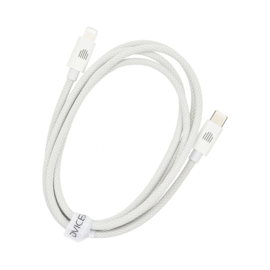 Dviced USB-C to Lightning Cable 1,25m White Dviced USB-C to Lightning Cable 1,25m White
