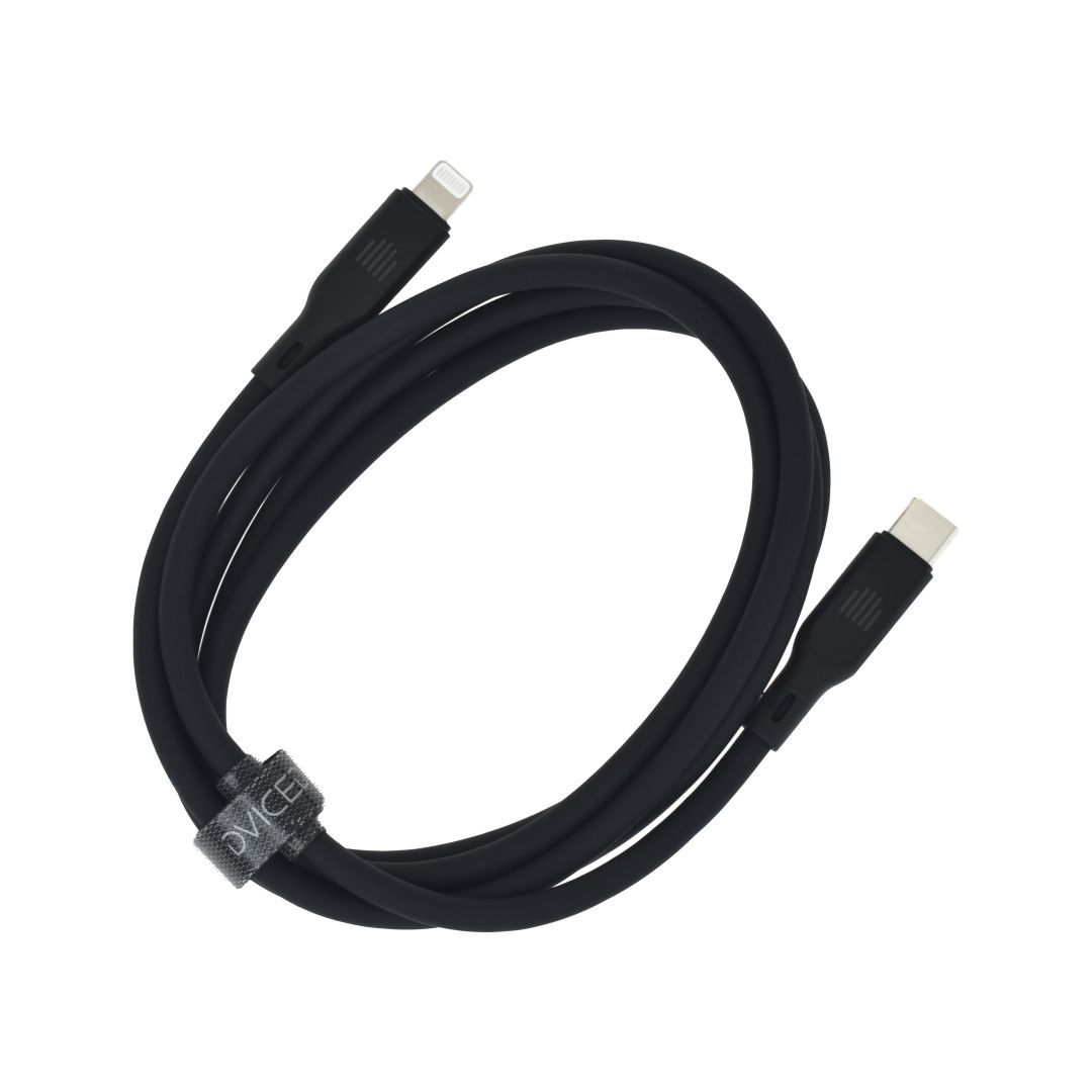 Dviced USB-C to Lightning Cable 1,25m Black Dviced USB-C to Lightning Cable 1,25m Black