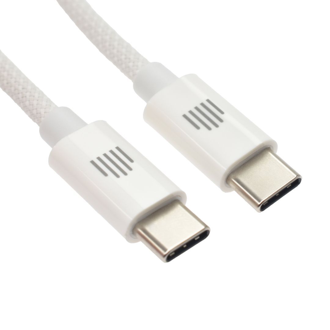 Dviced USB-C to USB-C Cable 1,25m White Dviced USB-C to USB-C Cable 1,25m White