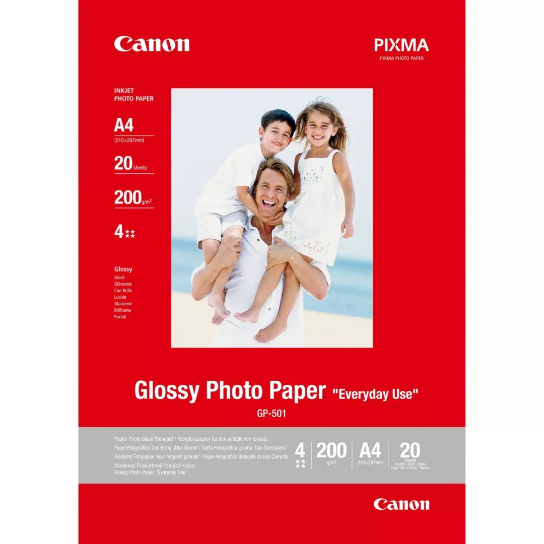 Canon GP-501 200g A4 20db Fényes Fotópapír