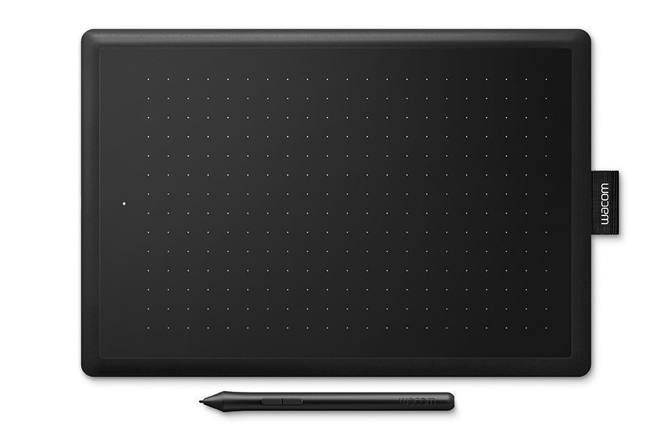 Wacom One Medium digitalizáló tábla Black/Red